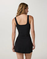 AllTheForm Skirt:  Black