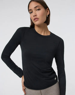 Lux Crew LS: Black