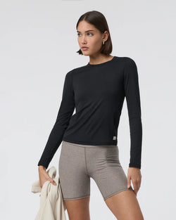 Lux Crew LS: Black