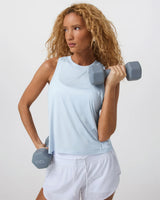 Energy Top: Soft Sky Heather