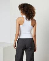 AllTheFeels™ Crew Tank: White