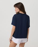 Energy Tee Long: Blue Coast