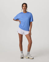 Energy Tee Long: Riviera Blue Heather