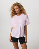 Energy Tee Long: Lilac Breeze Heather