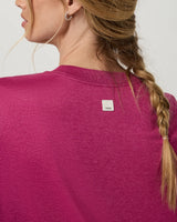 Daydream LS Crew: Dragonfruit Heather