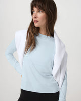 Daydream LS Crew: Soft Sky Heather