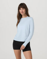 Daydream LS Crew: Soft Sky Heather