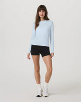 Daydream LS Crew: Soft Sky Heather