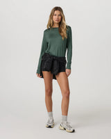 Daydream LS Crew: Agate Green Heather