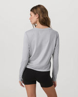 Daydream LS Crew: Light Heather Grey