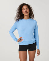 Daydream LS Crew: Oasis Blue Heather