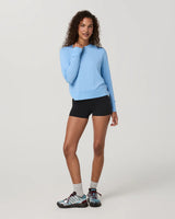 Daydream LS Crew: Oasis Blue Heather