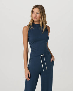 Halo Muscle Tank: Blue Coast Heather