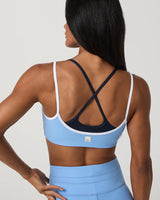 Daily Layered Bra: Oasis Blue