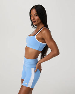 Daily Layered Bra: Oasis Blue