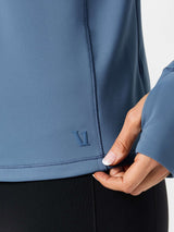 Chilled Out Half Zip: Lagoon