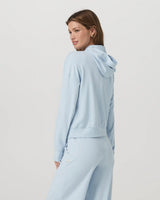 Halo Modern Full Zip Hoodie: Soft Skye Heather