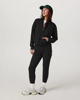 Halo Modern Full Zip Hoodie: Black