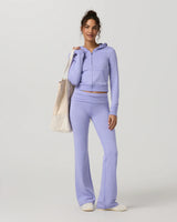 Halo Mini Full Zip Hoodie: Hyacinth Heather