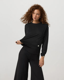 Halo Modern Crew: Heather Black