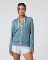 Halo Performance Hoodie 2.0: Smoke Blue Heather