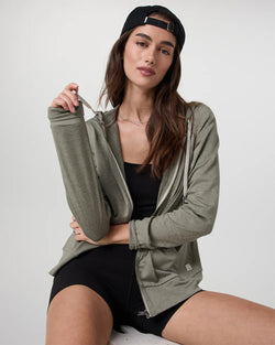Halo Performance Hoodie 2.0: Laurel Heather