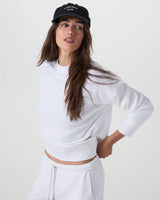 Sedona Weekender Crew: White