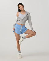 Clementine 4" Short 2.0: Oasis Blue