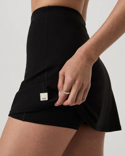AllTheForm Skirt:  Black