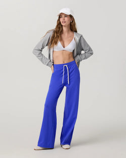 Halo Essential Wideleg-Short: Electric Blue