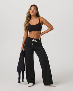 Halo Essential Wideleg: Black Heather