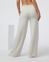 Halo Essential Wideleg: Ecru Heather