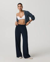 Villa Wideleg Pant: Ink