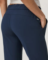Miles Ankle Pant: Blue Coast