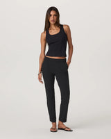 Miles Ankle Pant: Black
