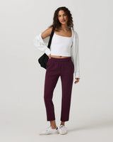 Miles Ankle Pant: Cerise