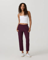 Miles Ankle Pant: Cerise
