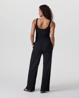 Pose Scoop Jumpsuit: Black
