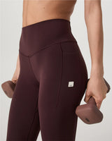 AllTheForm™ Pocket Legging: Raisin