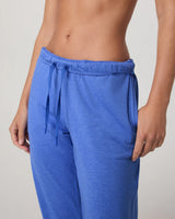 Halo Modern Sweatpant: Bright Iris Heather