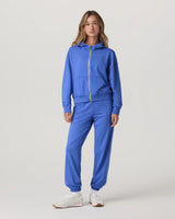 Halo Modern Sweatpant: Bright Iris Heather