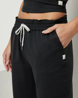 Boyfriend Jogger: Black Heather