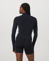 AllTheForm™ Fitness Jacket: Black