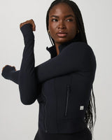 AllTheForm™ Fitness Jacket: Black