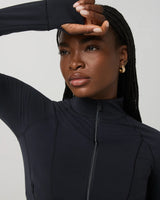 AllTheForm™ Fitness Jacket: Black