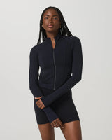 AllTheForm™ Fitness Jacket: Black