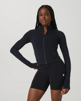 AllTheForm™ Fitness Jacket: Black