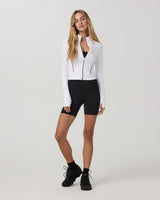 AllTheForm™ Fitness Jacket: White