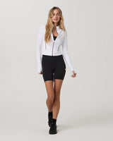 AllTheForm™ Fitness Jacket: White