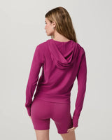 AllTheFeels™ Mini Full Zip Hoodie: Dragonfruit